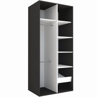 DULAP LEX 100-218-66 C GRI/DECOR K010/OGLINDA